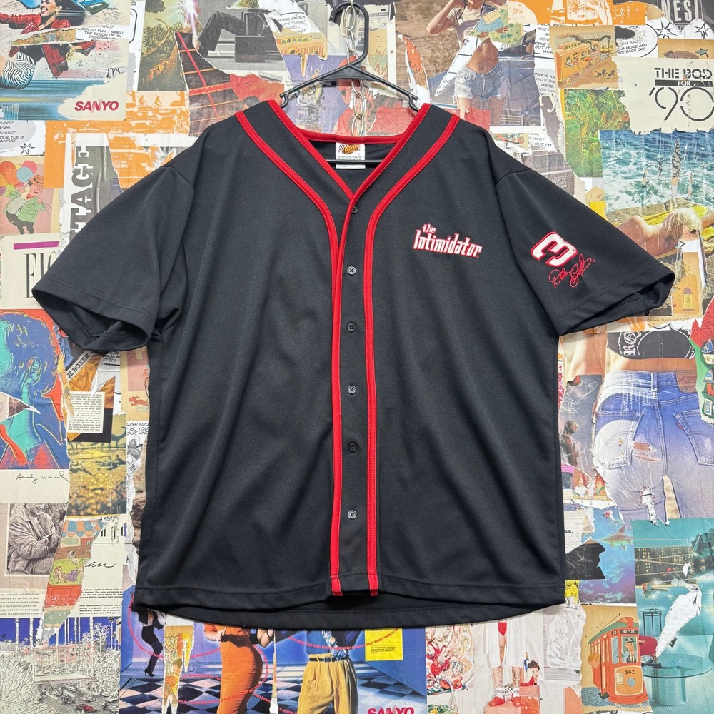 Dale‎ Earnhardt The Intimidator Jersey Shirt Size L Winners Circle